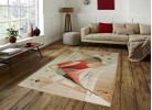 Тъкан персийски килим Blue stones 1790_beige-terra